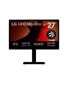 LG 27-Inch 4K IPS Monitor 27BA45U-B USB-C HDR10